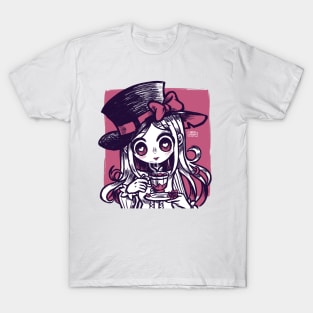 girl drinking tea T-Shirt